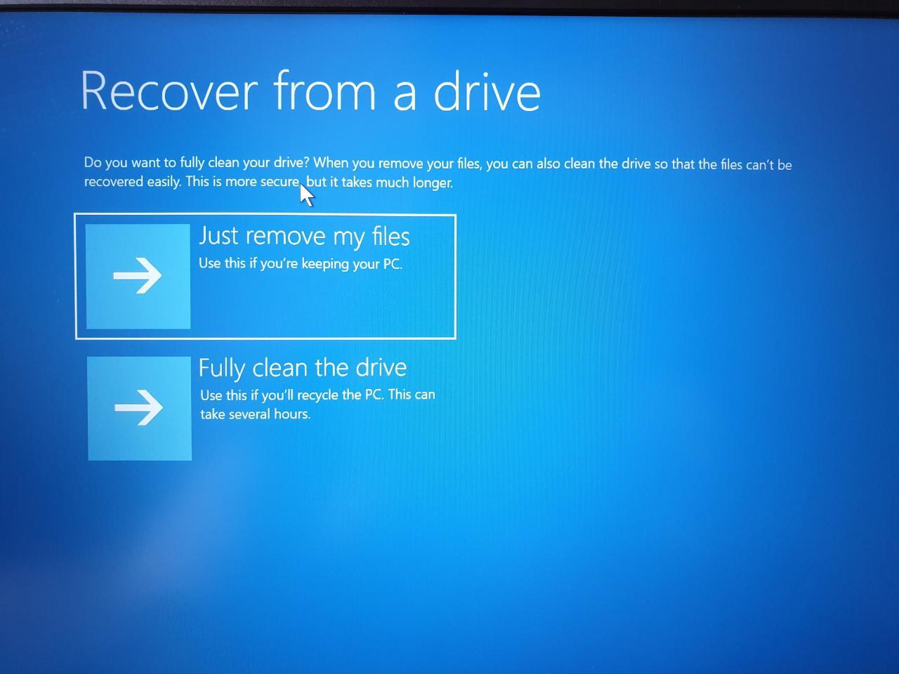 How to Backup and Restore your Windows PC using a Recovery Media