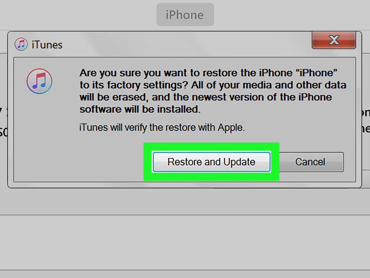 How to Restore an iPhone with iTunes (PC and Mac)
