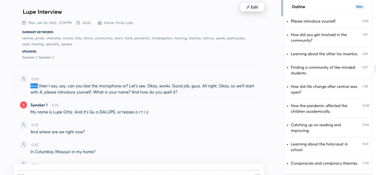 Five different AI options for transcribing audio – RJI Five different AI options for transcribing audio – RJI